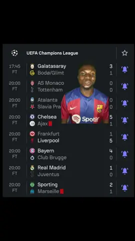 Nice game from Chelsea Liverpool Bayern and galatasaray #championsleague #chelsea #realmadrid #bayern #liverpool @KOMBO @EMMA KNOWS BALL ⚽️ 