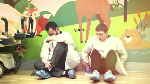 #HUCKLEROBBY yall we might have a recession in hucklerobby stocks (aka: the fixation i have on them is starting to dwindle and we might have to wait till January for me to make more of these delicious edits) but i’ve still got a bunch of songs to use so don’t think im gone yet #thepitt #thepittedit #drrobinavitch #denniswhitaker 