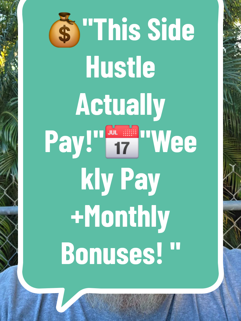 No Selling. No Courses. No Fluff. Just real weekly pay and monthly bonuses 💸 comment 
