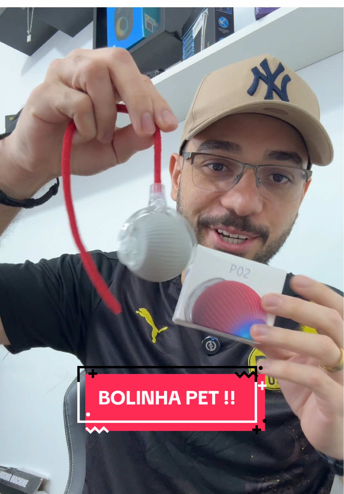 Comprei uma bolinha PET incrível por menos de 20,00 reais !! #gatos #gatostiktok #gatinhos #gatinhosfofinhos🐱 #tiktokshop 