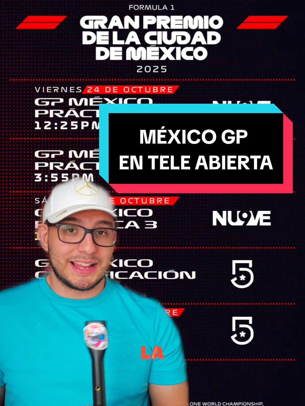 Se podrá ver el @MexicoGP por televisión abierta #elcanguf1 #cangudato #mexicogp #F1ESTA  #TikTokDeportes 