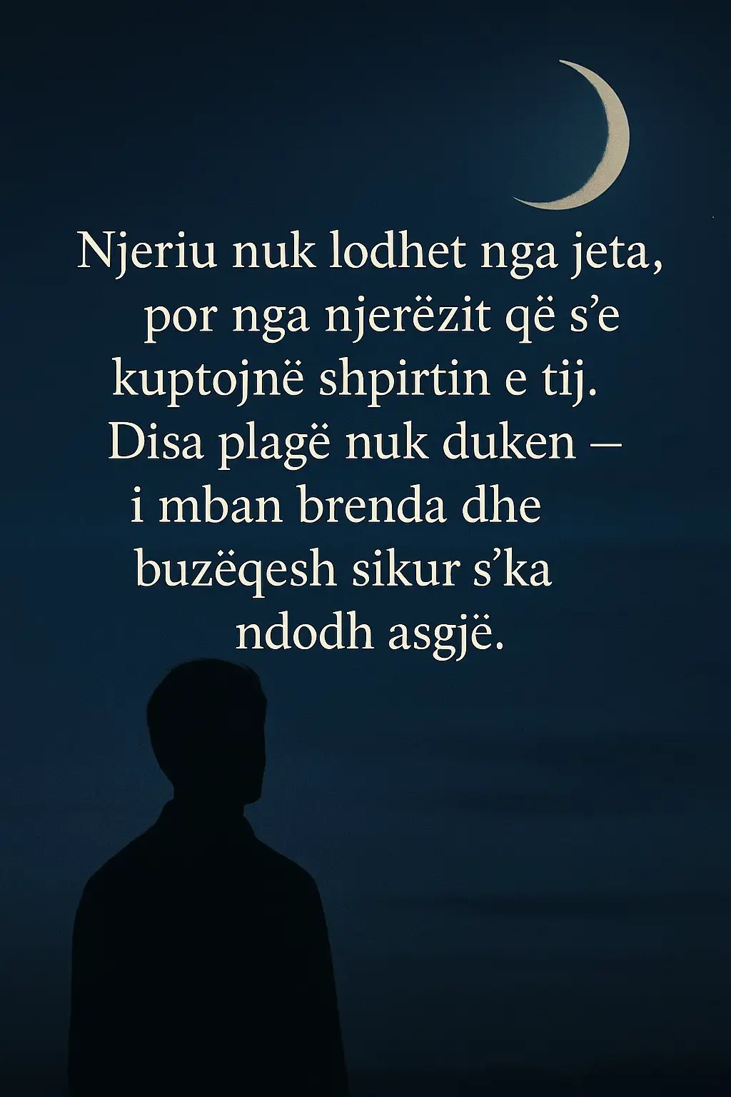 #ThënieShqip #FjalëQëPrekin #EVertetaNëHeshtje #MendimeTëThella #Jeta   