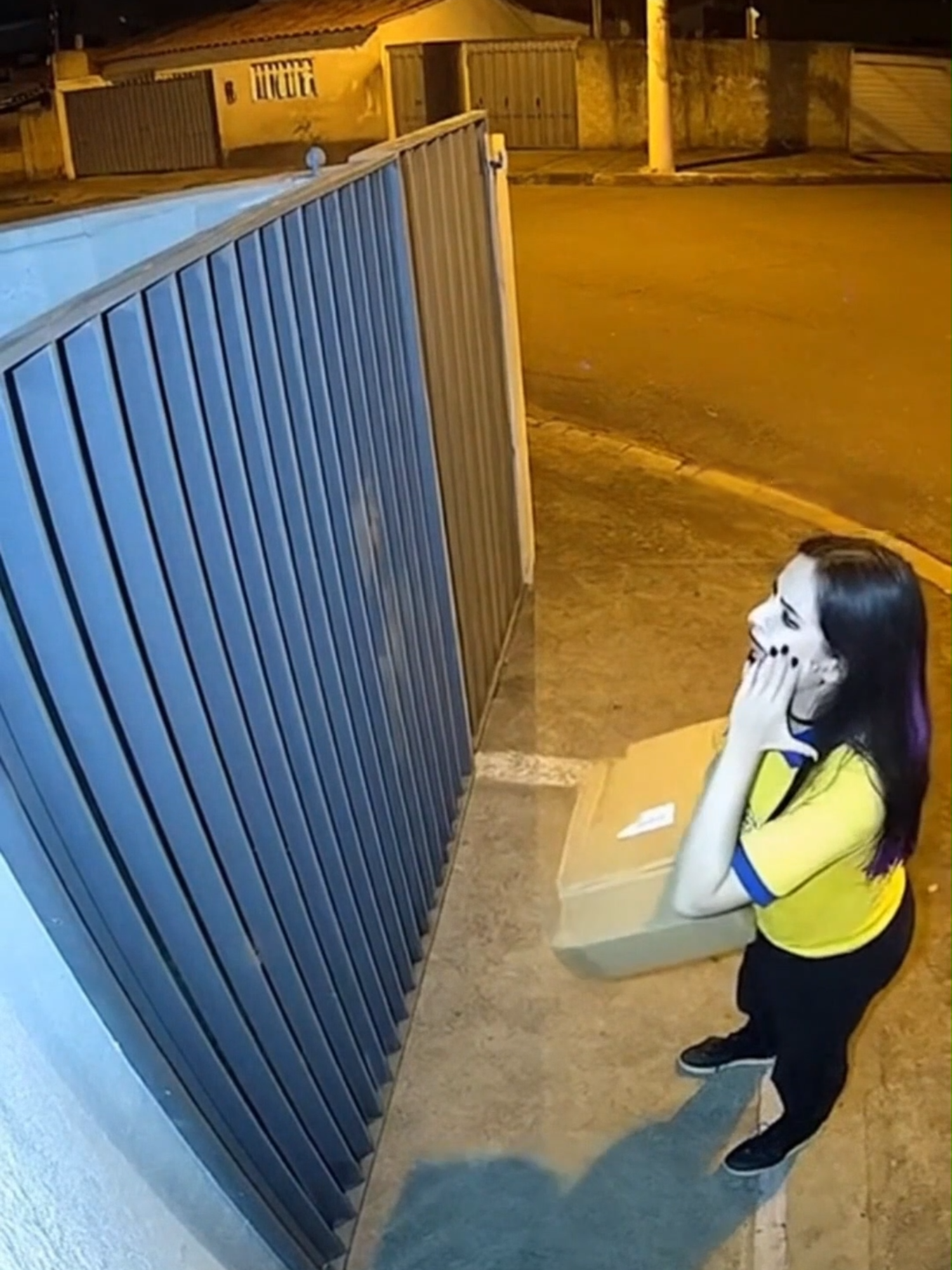Gótica de xique-xique virou entregadora e deu ruim 😂 #humor #sora2 #meme
