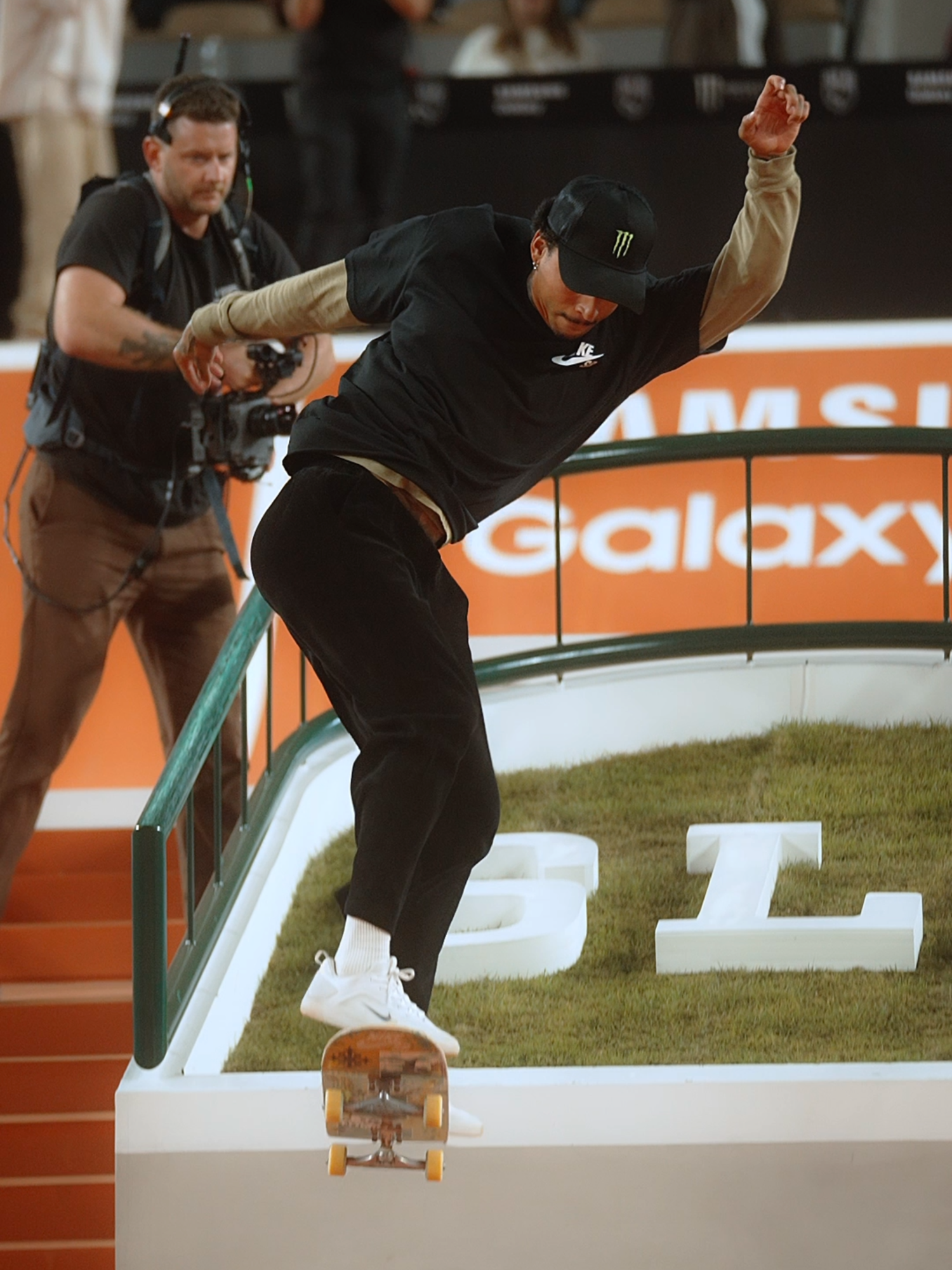 Can't stop watching Nyjah in slo-mo 🔥 Catch him LIVE THIS SATURDAY at #SLSVEGAS  [ #SLSVegas | Oct 25 | 5pm ET/2pm PT | Live and Free on YouTube | Tickets at link in bio 🎟️ ]