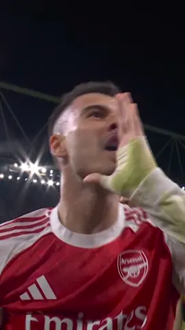 A mazy Myles run and Gabi’s clinical finish 🤝 #arsenal #afc #ucl