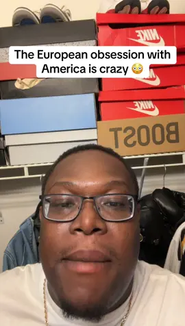 The obsession that these people have with Americans is not normal  #uk #american #america #usa  