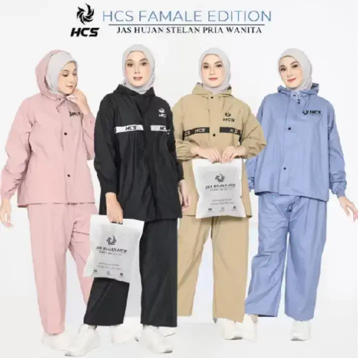 BEST SELLER PRODUK MUSIM HUJAN JAS HUJAN SETELAN PRIA WANITA BY HCS BAHAN PVC 0.25 TEBAL LENTUR ANTI REMBES  Cek Produk lainnya di link 👇👇👇 https://s.shopee.co.id/6Acc0BAlEy?share_channel_code=3