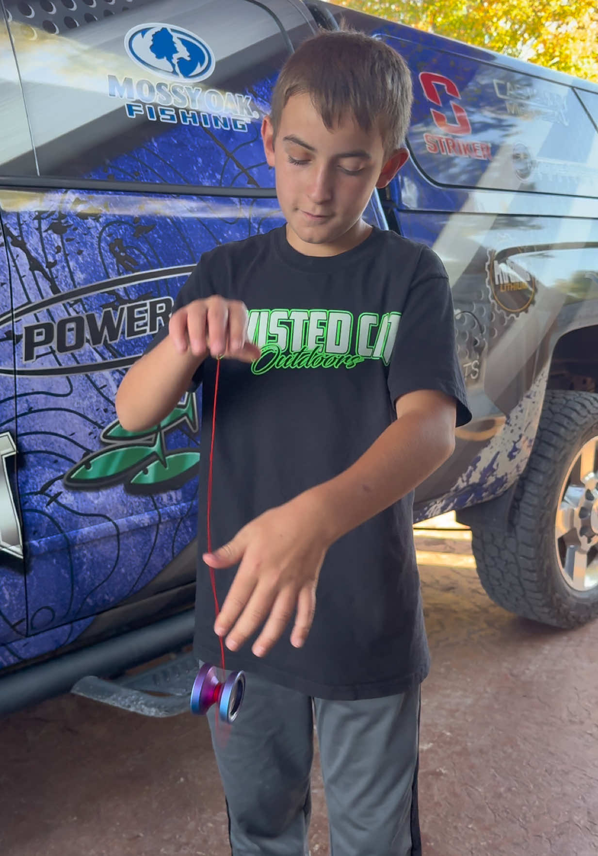 Hope we see you in Oklahoma! New merch…new YoYo skills! Let’s go! #TwistedCatOutdoors #seaarkboats #catfishing 