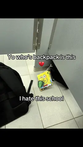 It’s actually my backpack❤️‍🩹