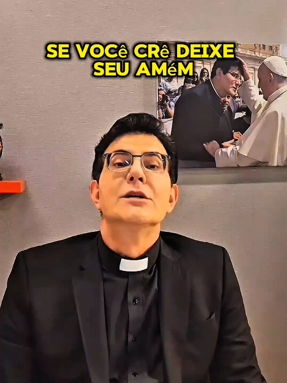 se você crê deixe seu amém 🙏 Oi  #oracaodanoite #padrereginaldomanzotti #amém #oracao 