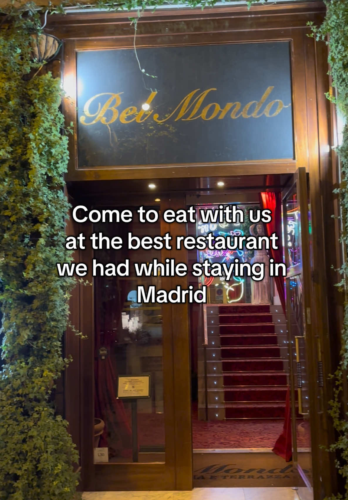 #madrid #travel #belmondomadrid #spain🇪🇸 #foodtiktok 