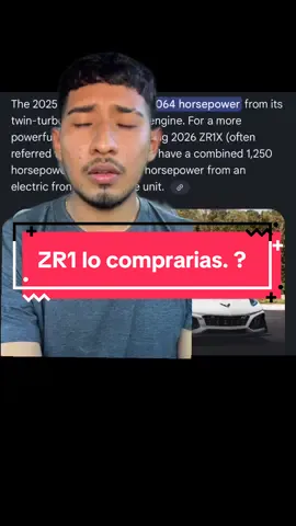 Lo comprarían? #fyp #suaaa #zr1corvette 