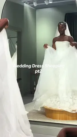 27 dresses and no decision yet😭 @The Wedding Studios  #weddingdress #weddingtok #weddingseries #BecomingMrsV 