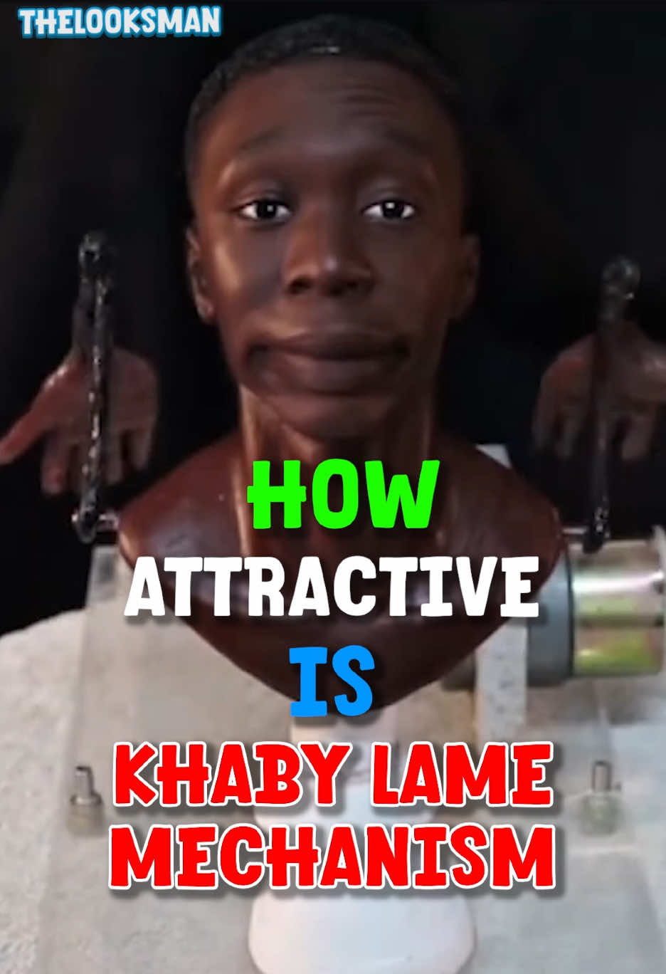 Is Khaby Lame Mechanism attractive? 😜 #looksmax #khabylame #khabylamereact 