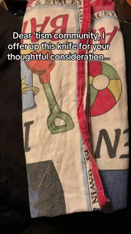 My daughter uses this knife. I would rather not 🤢 #tism #neurodivergent #cutlery #pam #gavinandstacey 