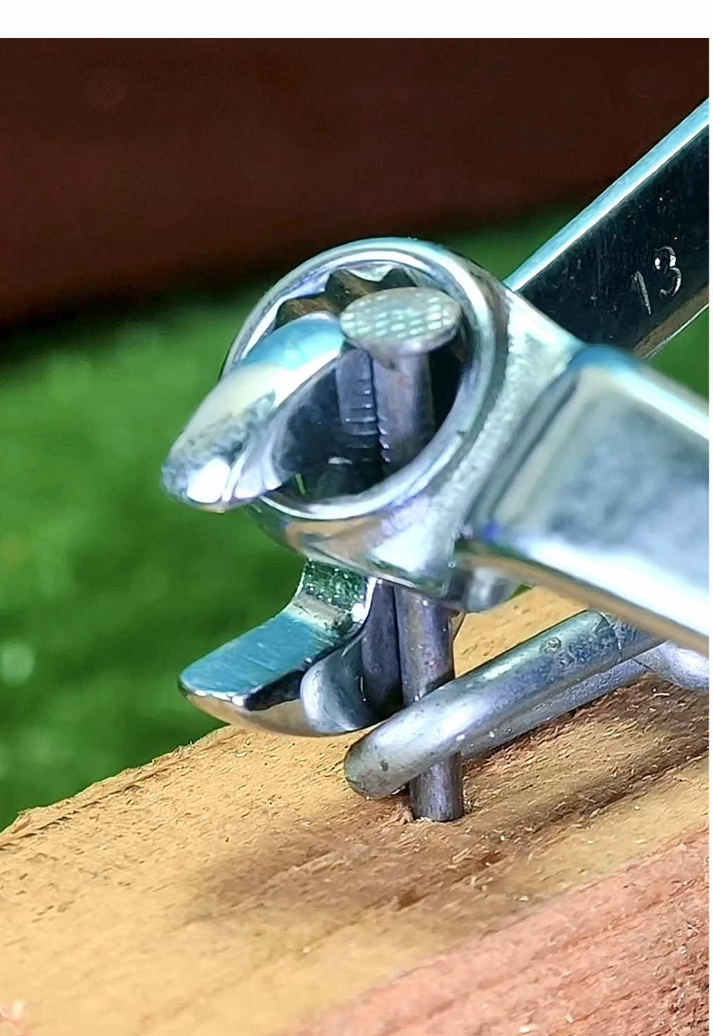 One Nail Trick to Secure Any Chain Fast! #toolstour 