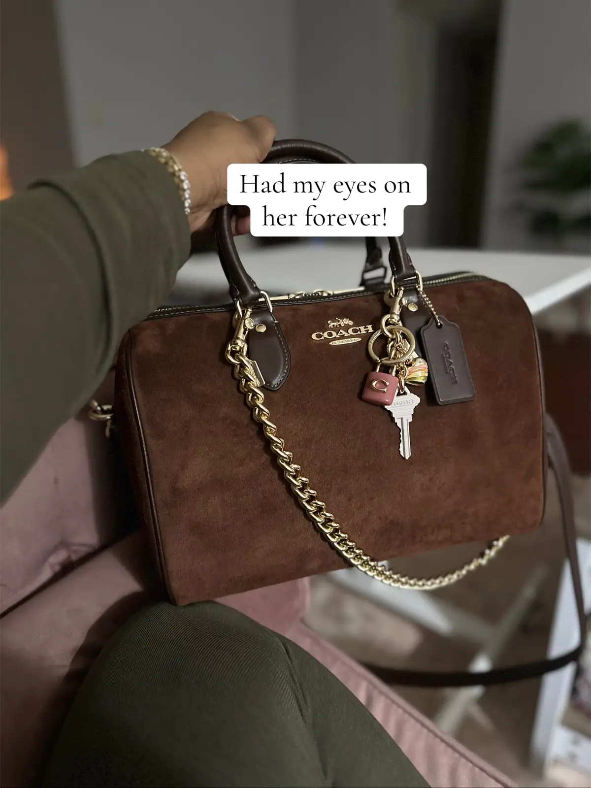 #coachrowan #coachfall25 #coachsuede 