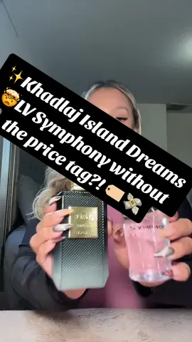 ✨💸LV Symphony without the price tag🤯🤯🤯🤯#symphonyperfume #lvsymphony #khadlajislanddreams #khadlajperfumes #tiktokshopcreatorpicks 