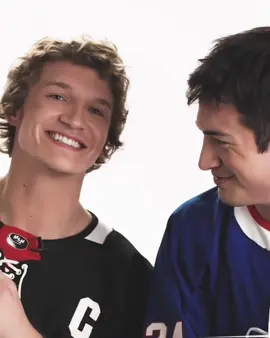 They share the same neuron hahaha. I can’t wait to watch Heated Rivalry and meet Shane Hollander and Ilay Rozanov 😍 #heatedrivalry #shanehollander #Ilayrozanov #connorstorrie #hudsonwilliams 