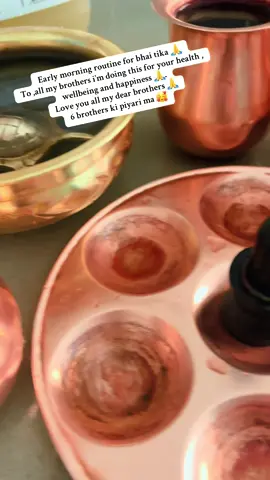 My early morning routine for bhai tika only . This is for your health wellbeing and happiness my 6 brothers. Love you all my brothers राधेराधे❤️🙏 #foryoupage #creatorsearchinsights #fyp #bhaitika @keshu @Gopal Deep Sapkota @Durga Sap Kafle @Radhika Pathak @Bidhya Naomi @Virat sapkota 18 @biku sapkota @Suprim daddy 