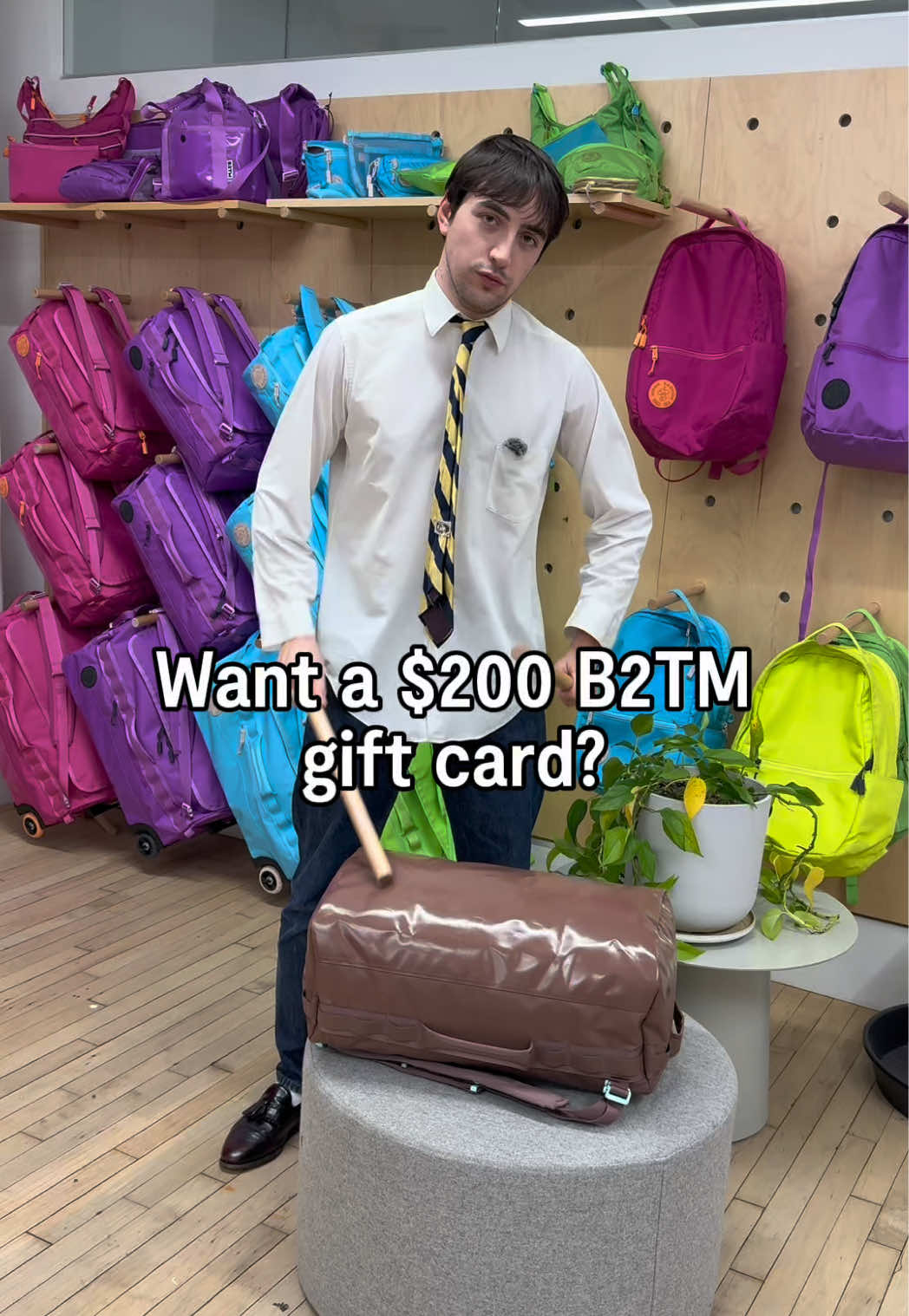CALLING ALL THE DAY 1 B2TM FANS!  Send us pics of your oldest, most loved and worn out Baboon to the Moon bag and you just might win a $250 B2TM gift card 😗 Winner will be announced Friday at 5pm EST so send your pics in!!! #fyp #foryou #b2tm #whatsgoingon #contest 