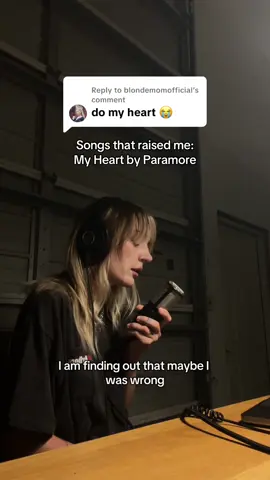 Replying to @blondemomofficial My Heart Cover #paramore #myheart #hayleywilliams 