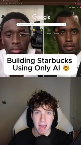 Starbucks recreated in minutes #ai #vibecoding 