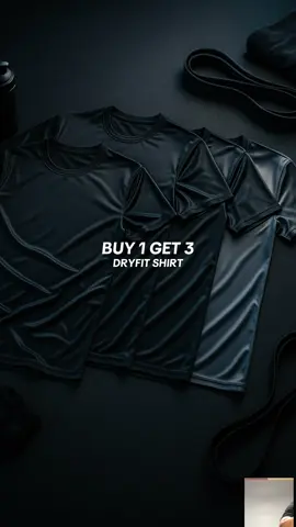 #buy1get3 #dryfitshirt #sportswear #gymwear #trending 