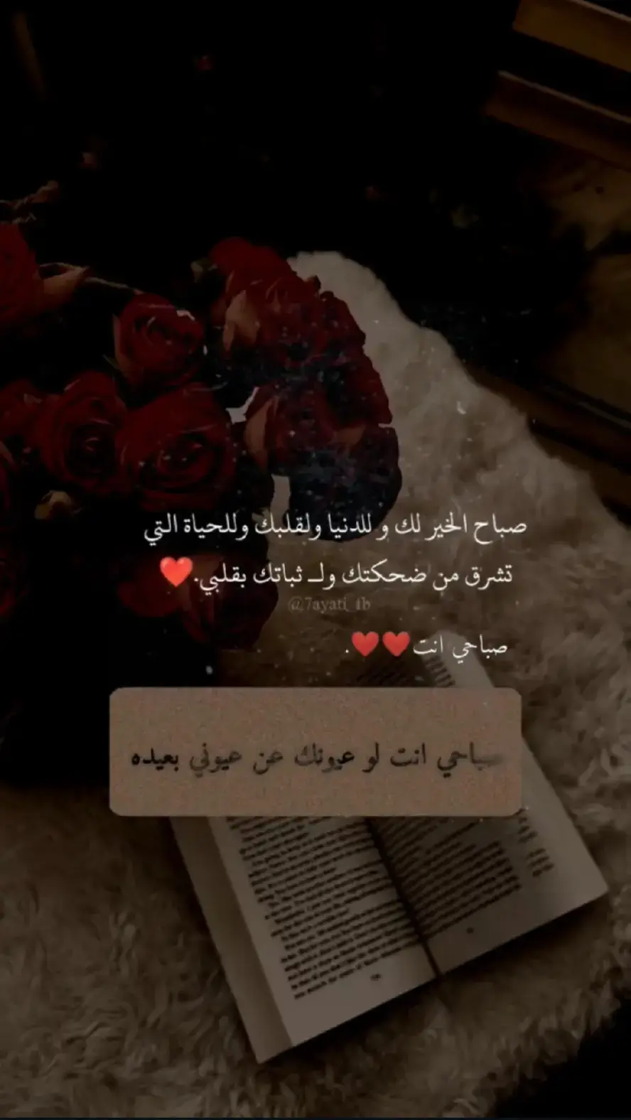 صباح الهنا لحبيبي انا ❤️