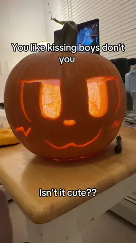 Me and my bf carved pumpkins today today while watching Casper #furryart #furrycommunity #furry #furrytiktok   