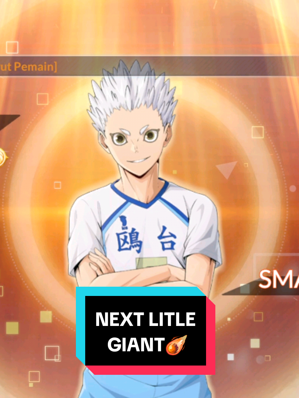 Welcome the Next Little Giant☄️ #haikyuuedits #haikyuuflyhigh  #haikyuuflyhighgame #fyp  #sunflowerklub 