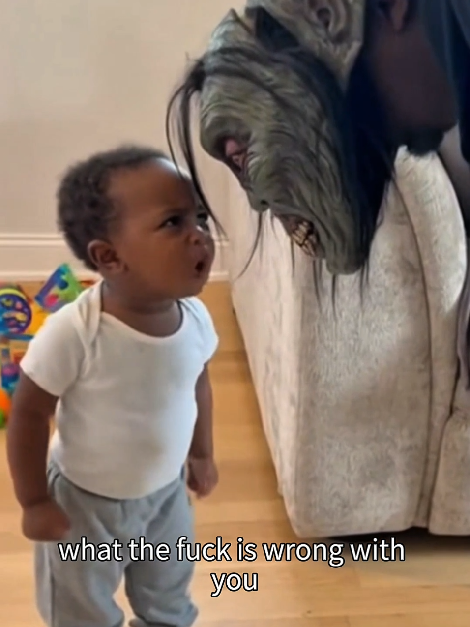 When your kids done with everyone’s nonsense... 😂🙃 #kidsoftiktok #girlstalk #toddlerbeingfunny #fyp #viral_video 