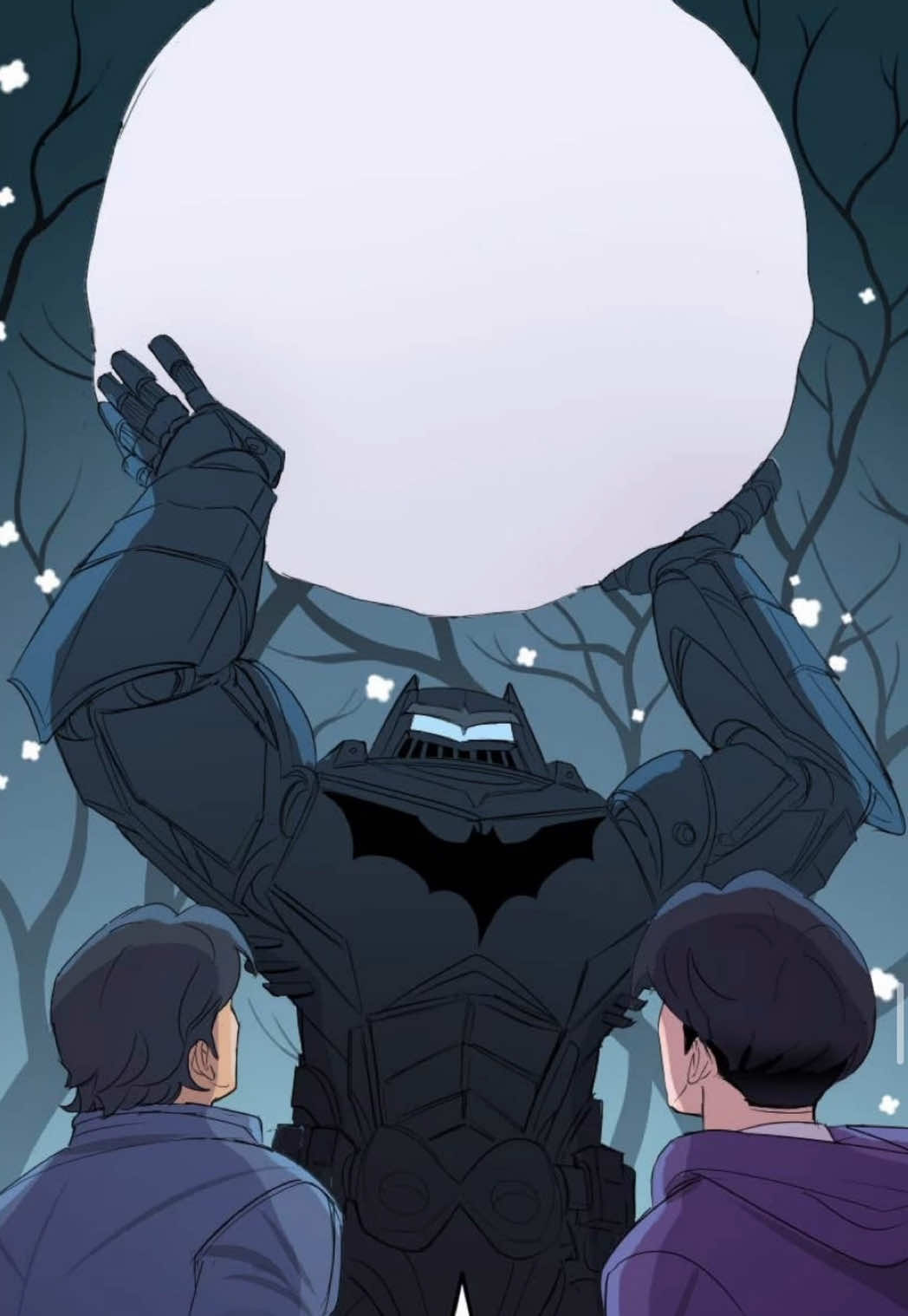 Wayne Family Adventures - Ep. 73 Voiced and Edited by Me #batman #snow #dc #dccomics #nightwing 