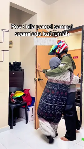 macam mana nak kautim dengan abang courier eh send time suami kerja 🤣