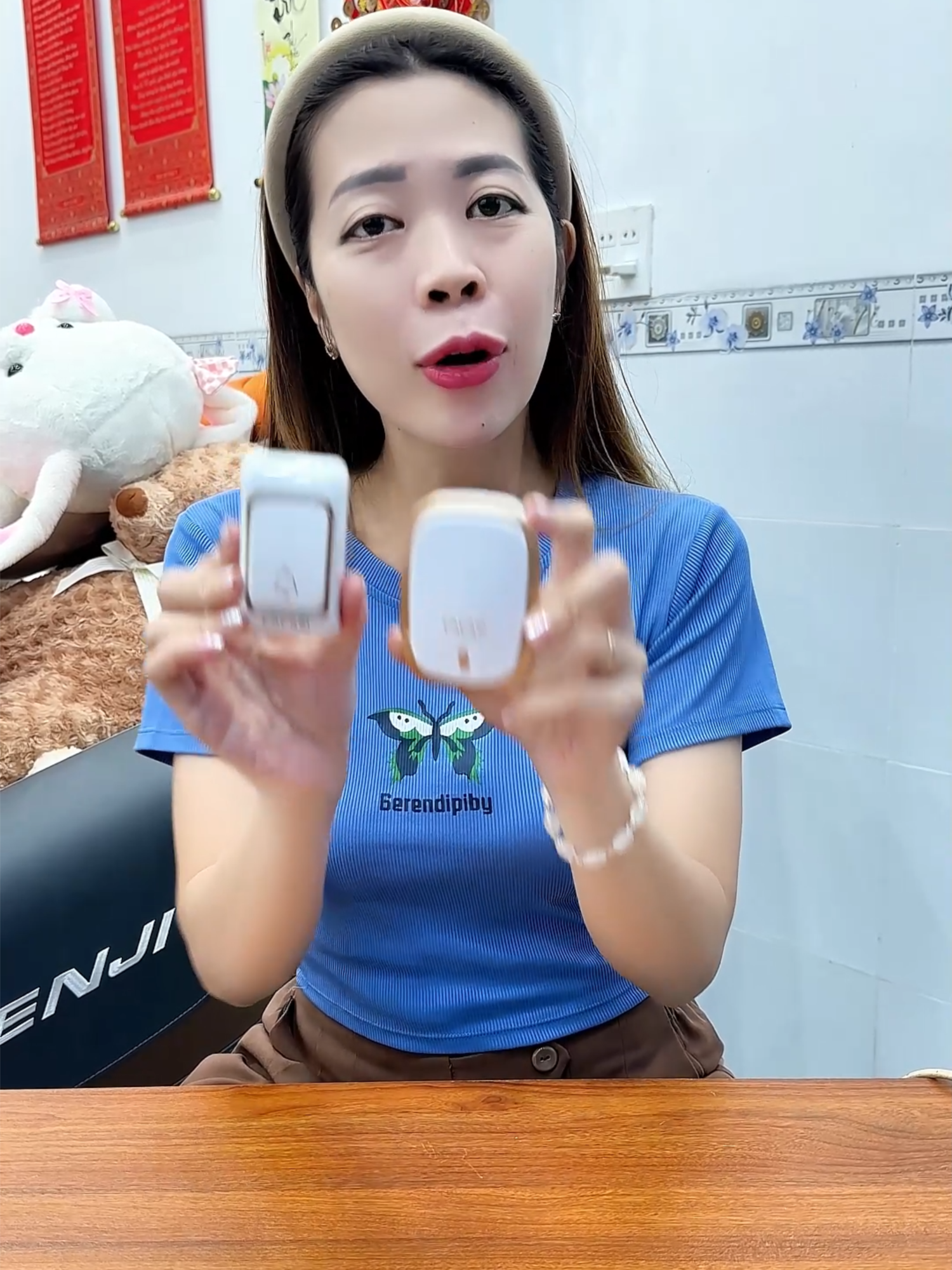 Chuông cửa ko dây #thythongtha #giadung #chuongcua #chuongcuakhongday
