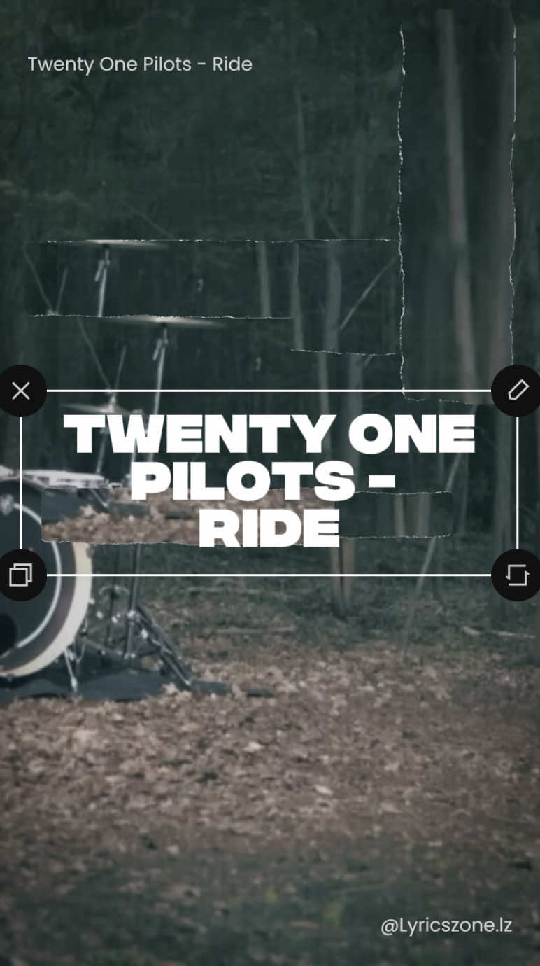 Song: Ride - Twenty one pilots #lyricsvideo #lyrics #tradução #musica #twentyonepilots 