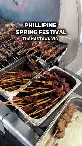 🎉 Join us tomorrow at Thomastown’s biggest Filipino event, the Philippine Spring Festival! 🇵🇭🌸 📅 Friday, Oct 24: 5PM – 10PM 📅 Saturday, Oct 25: 10AM – 9PM 📅 Sunday, Oct 26: 10AM – 6PM Find us at the Kalye Marinas stall and enjoy all your Filipino street food favourites from Pork BBQ, Isaw, and Sisig to Halo-halo and Mango Graham Snow Bingsu! 🥭🍧✨ 🔥 Kalye Marinas Menu • Pork BBQ • Chicken BBQ • Fried Chicken Isaw • Grilled Chicken Isaw • Pork Sisig with Rice • Palabok with BBQ • Chicharon Bulaklak • Crispy Chicken Skin 🍧 Kalye Mix Menu • Halo-halo Snow Bingsu • Mango Graham Snow Bingsu • Taho • Iced Pandan Buko Latte • Kutsinta • Puto • Meringue 📍 @pipeworksmarket  5 Dunstans Ct, Thomastown VIC Australia 3074 #filipino #filipinofestival #filipinostreetfood #pinoyinmelbourne #melbournefoodfestival 
