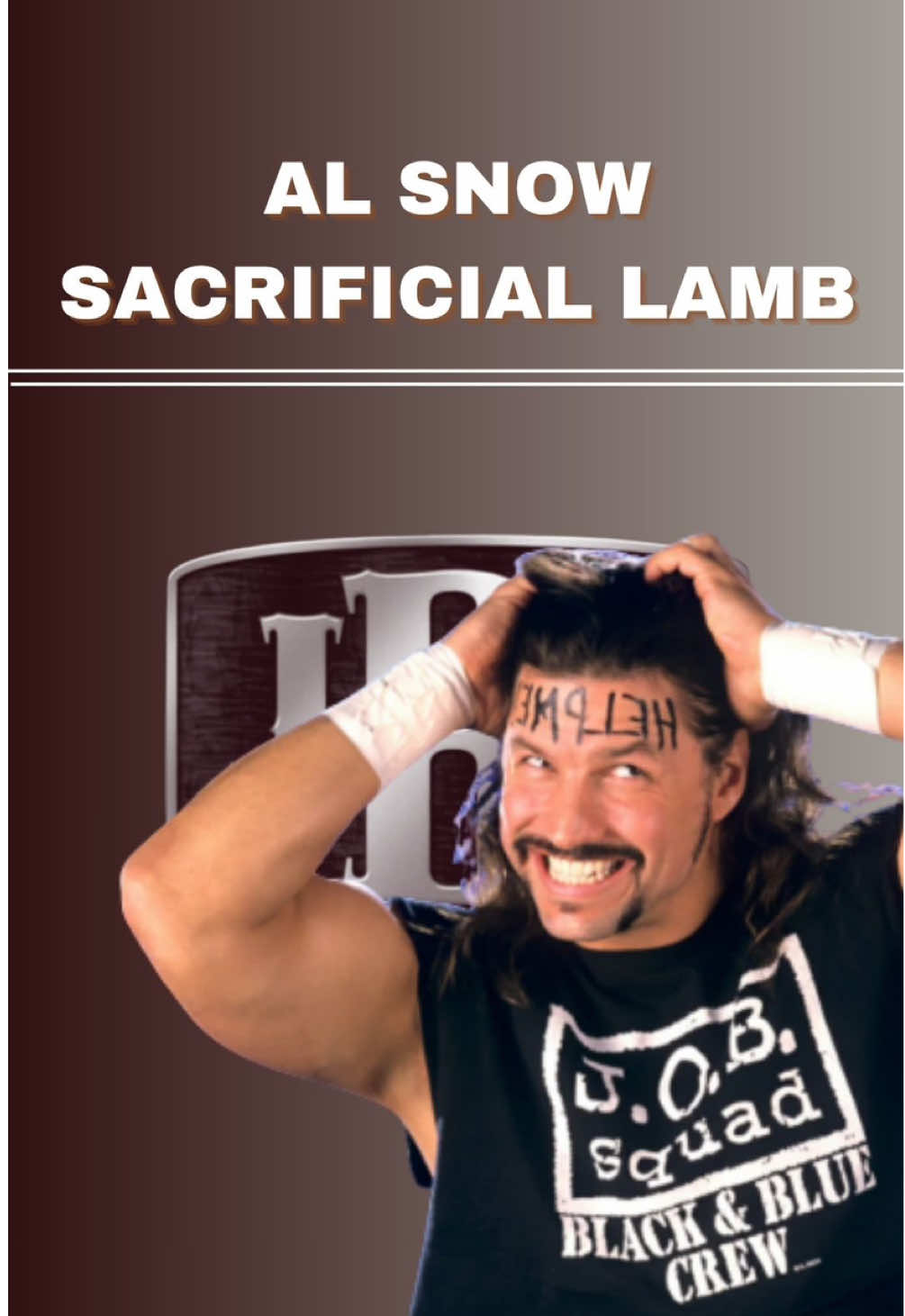 Al Snow plays SACRIFICIAL LAMB! 🐑 #alsnow #alsnowwwe #jobsquad #wweuniverse #attitudeera 