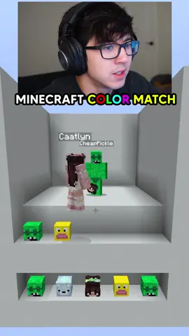 the FUNNIEST one yet...🤣🤣🎨 Minecraft color match VS GIRLFRIEND #Minecraft #minecraftmemes #Viral #memes #trending 