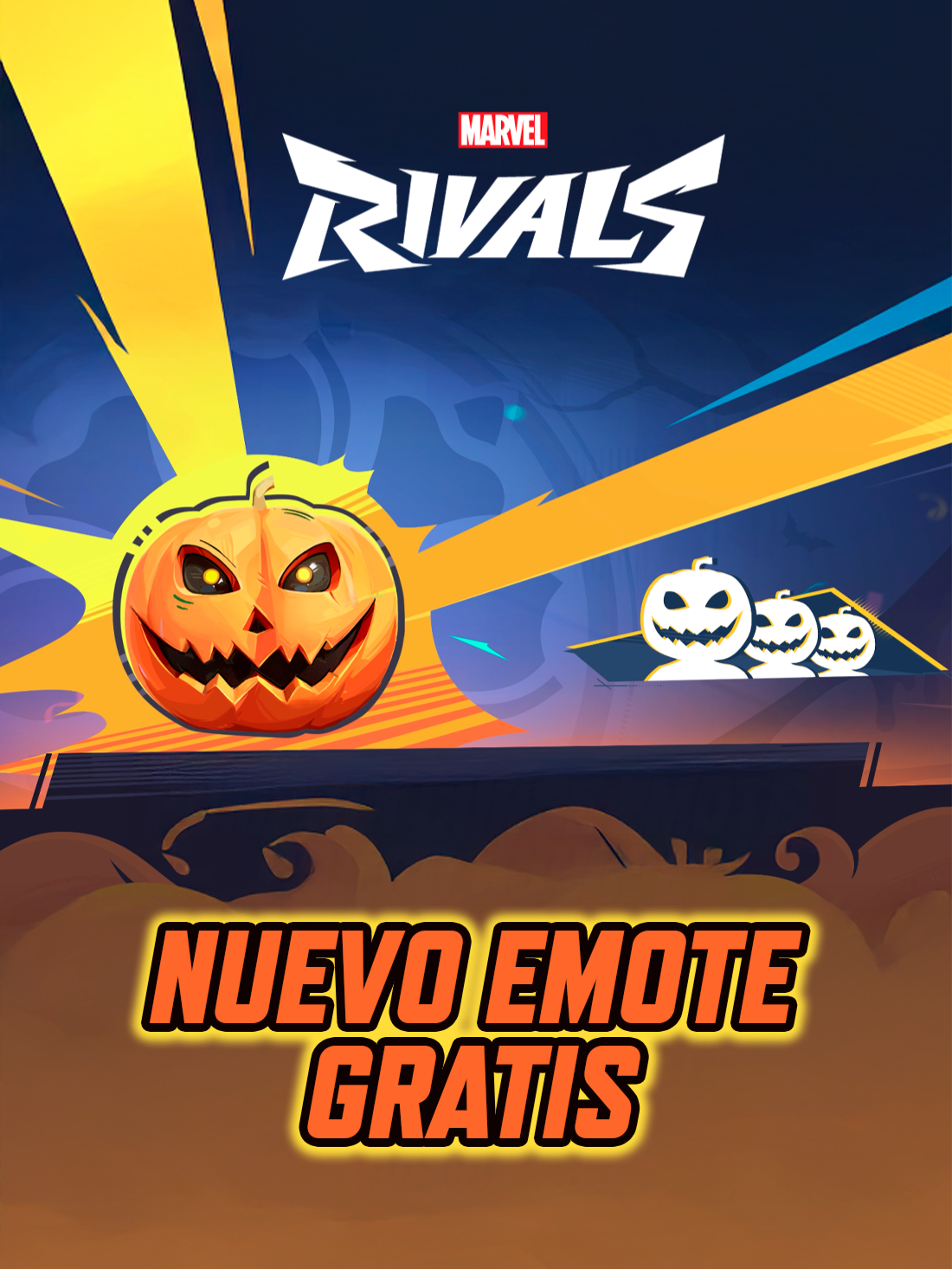 Emote GRATIS en MARVEL RIVALS, no te olvides de canjearlo! #MarvelRivals #MarvelZombies #halloween #zombie #jeffthelandshark