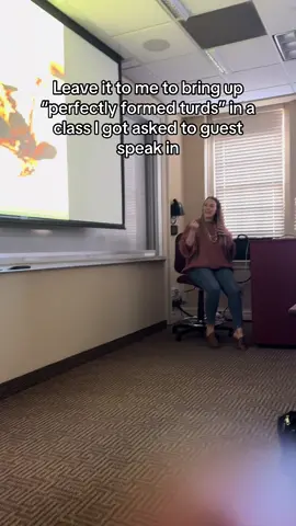 And I was asked to come back next semester! 😝