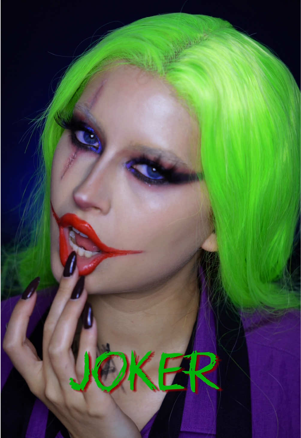 Zodiac signs as Halloween costumes 🃏 #halloweenmakeup #halloweencostume #zodiacsigns #joker #makeup 