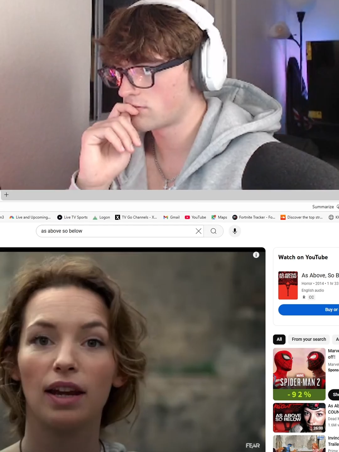 Have Yall Seen THIS MOVIE | As Above So Below | #FYP #TasynTV