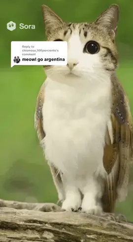 Replying to @chismoso_100porciento Meowl goes to Argentina #meowl #soraaia