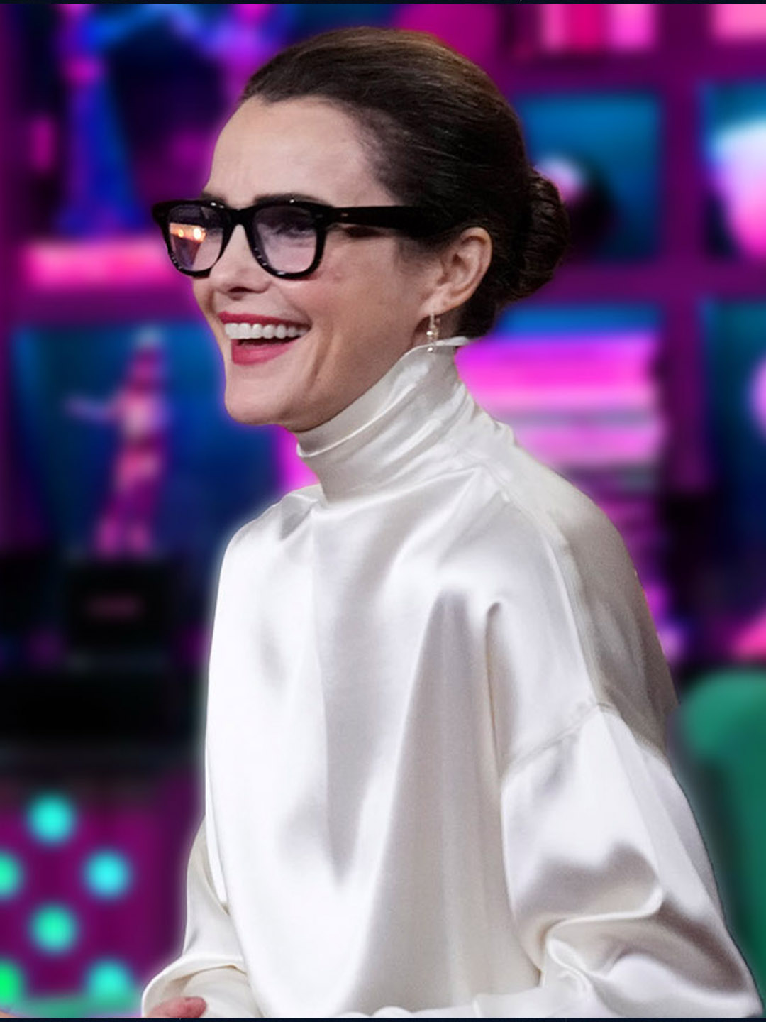 Both Andy and Keri Russell know what a good kisser Allison Janney is... #WWHL