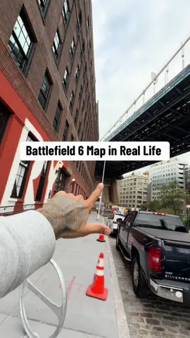 Nah they definitely got it right with that map... I see the exact building i be camping in 😅 #Battlefield6 #battlefield #dumbo #brooklyn #manhattanbridge 