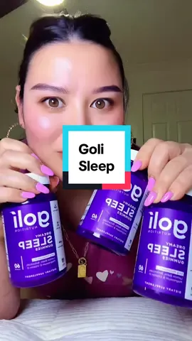 Goli Dreamy sleep 😴 #tiktokshopcreatorpicks #tiktokshopblackfriday #tiktokshopcybermonday #fallfestival  #melatonin 