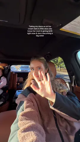 Made the best of her last day as an only child and the baby of the family 