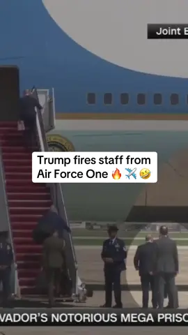 ✈️ “Get off my plane!” 🔥 Trump fires staff from Air Force One  #trump #trumpsupporters #donaldtrump #fyp #foryou #foryoupage #foryourpage #fypシ #maga #trending #viral  #facts #news #breakingnews #breaking #liberal #democrat #conservative #republican Donald Trump MAGA