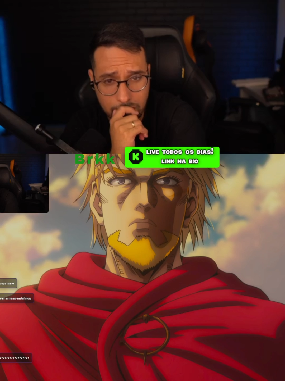 brkk reagindo a vinland saga#brkk #anime #vinlandsaga #thorfinn